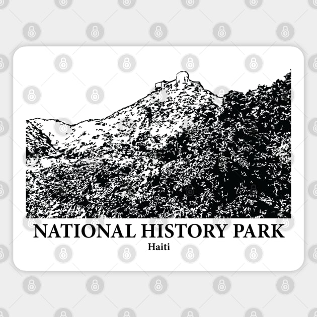National History Park - Haiti Magnet by Lakeric